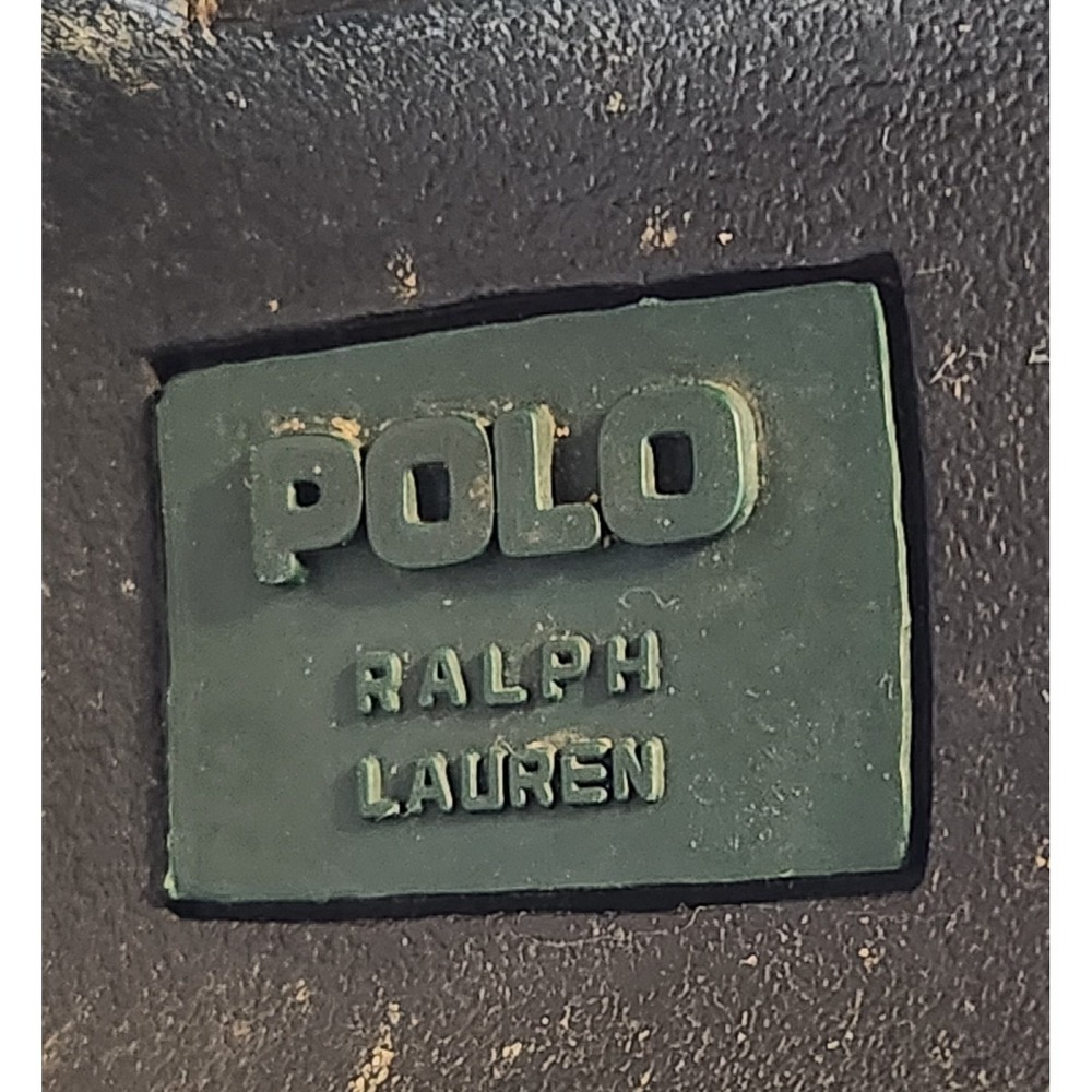 Polo Ralph Lauren Boots Mens 11 Brown Leather Duck Buckle Ankle  Dover III - Picture 11 of 12